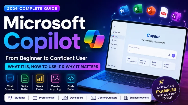 Microsoft Copilot Beginners Guide 2026