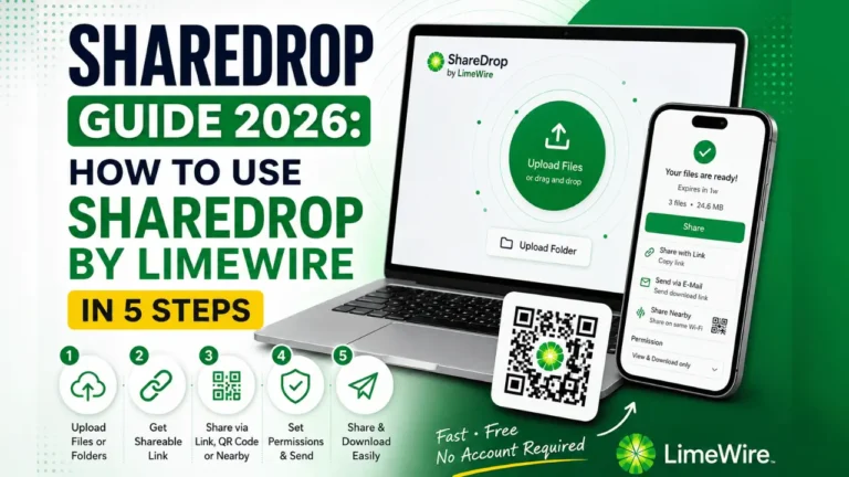 Sharedrop io how to use