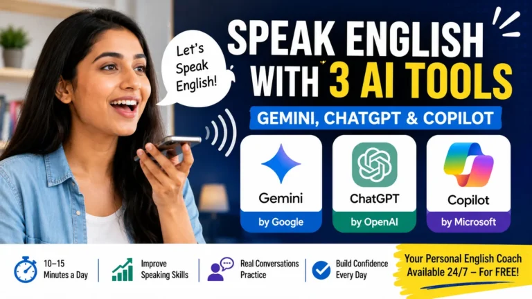 English speaking FREE with AI
