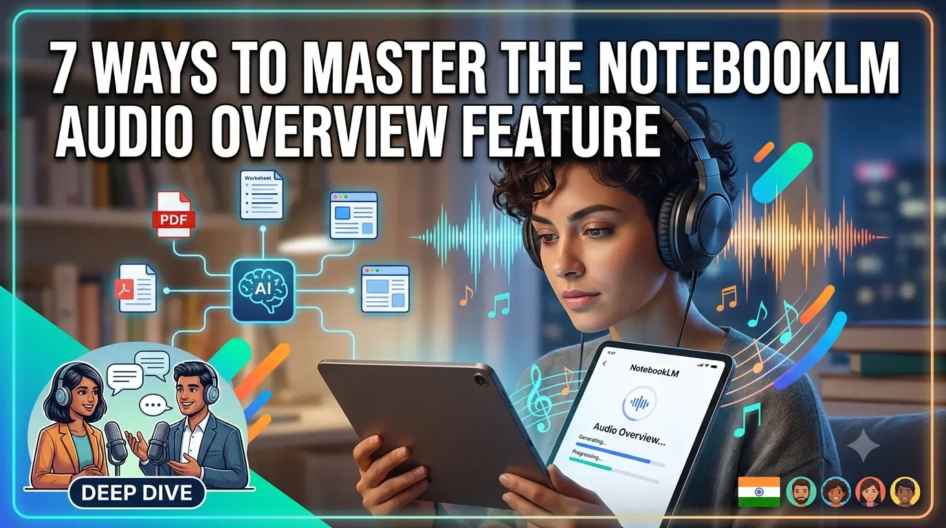 NotebookLM Audio Overview feature