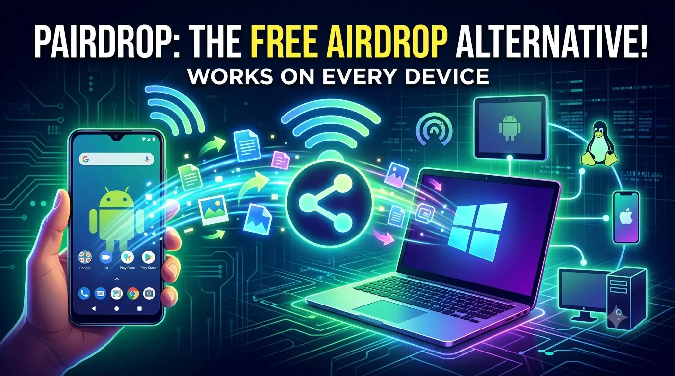 PairDrop and its Alternative That Works on Every Device